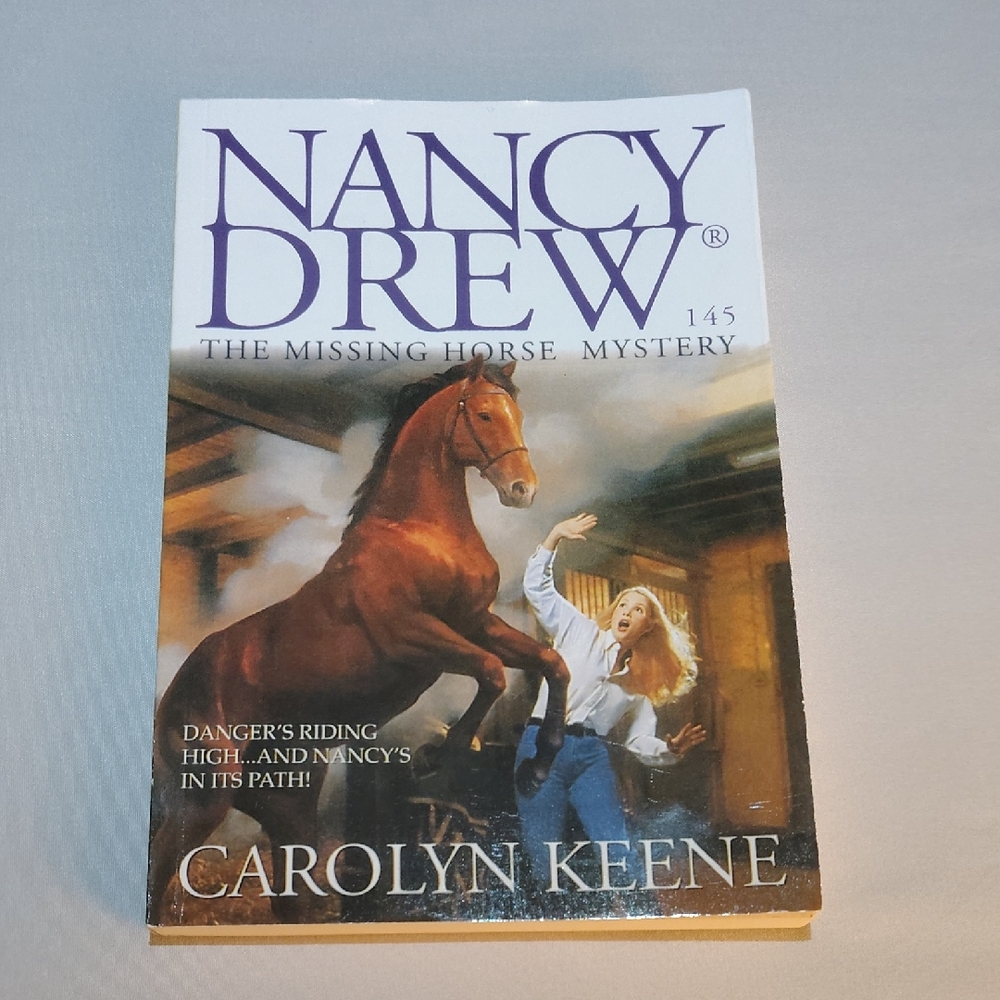 Nancy Drew #145: The Missing Horse Mystery Book